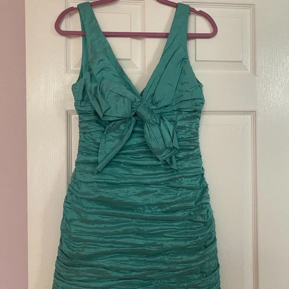 BCBGMaxAzria | Dresses | Bcbg Ruched Cocktail Dress | Poshmark